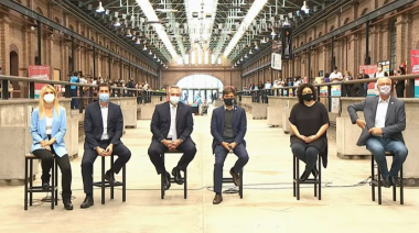 Alberto Fernández y Axel Kicillof celebraron el millón de vacunados en la provincia de Buenos Aires