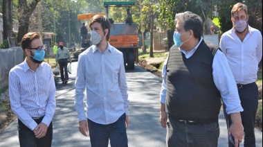 El intendente Ishii y el Ministro Simone firmaron un convenio por 270 millones de pesos