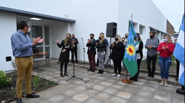 Agustina Vila visitó Rauch e inauguró el nuevo edificio de una secundaria