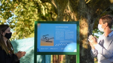 El Intendente Mantegazza descubrió una placa como homenaje al escritor Rodolfo Walsh y a los 30 mil desaparecidos