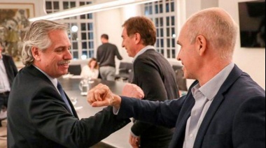 El Presidente, en reunión con Larreta: "El trabajo coordinado es indispensable"