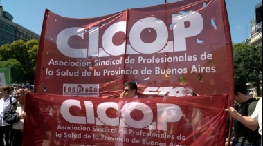 La CICOP le pide a Kicillof “presupuesto extraordinario” para nombramientos, salarios e insumos