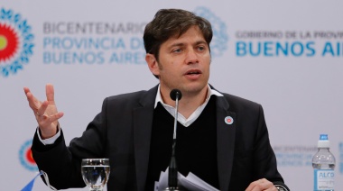 Axel Kicillof pidió que “todo el pueblo deje de lado el individualismo y se una para combatir la pandemia”