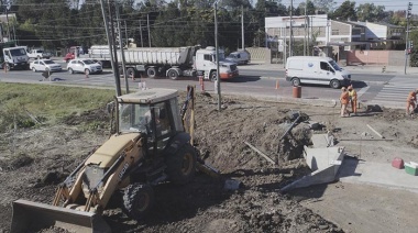 Las obras de infraestructura vial de Pilar y Escobar ya están en etapa final