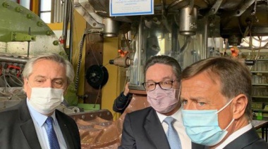 Alberto Fernández anunció la capitalización estatal de la empresa IMPSA