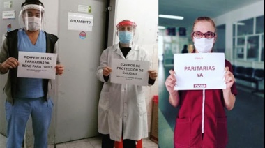 Trabajadores de la salud vuelven a pedir mejoras salariales y nombramientos para enfrentar la segunda ola