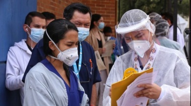 Récord en Colombia: 600 muertes diarias por coronavirus