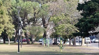 Puesta en valor de los espacios públicos: ya luce completamente renovado el parque San Martín