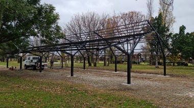 Continúa en Pergamino la obra de la Feria de Parque España que impulsará la producción local