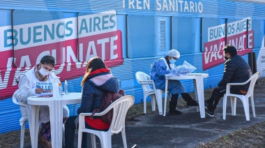 El Tren Sanitario comenzó su recorrido entre Pilar y Junín