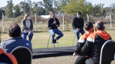 Pilar: El intendente anunció la construcción del Club Municipal Tribarrial de San Alejo