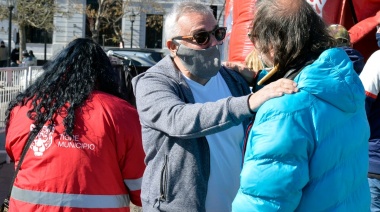 Tigre: El intendente recorrió el vacunatorio contra el Covid-19 en el segundo día de la Semana Especial de Vacunación