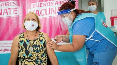 El 96,67% de los mayores de 60 años están vacunados en la Provincia contra el coronavirus
