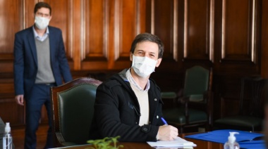 El intendente Mantegazza celebró la reactivación de obras de infraestructura eléctrica