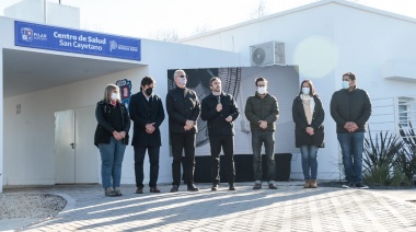 Pilar: Junto a Gollán el intendente inauguró un nuevo centro de salud