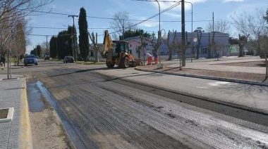 Tordillo: continúan las Obras de pavimento