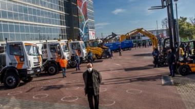 Mussi: "Con el apoyo del gobierno nacional y provincial aumentamos la flota vehicular del municipio"