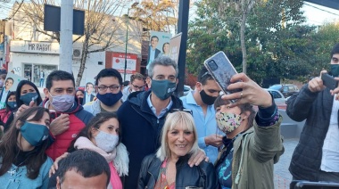 Randazzo en City Bell: “Nosotros apelamos a hacer otro camino”