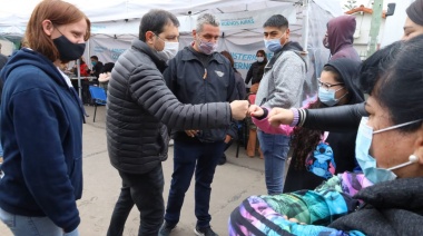 San Martín: Continúan los registros de personas y el operativo de vacunación