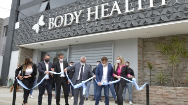Tigre: Julio Zamora acompañó la inauguración de la nueva planta productiva de Body Health en Don Torcuato
