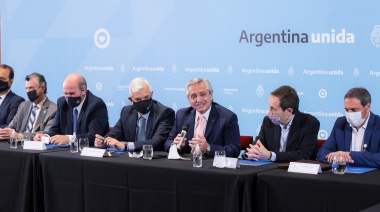 Alberto a los empresarios: “Es el momento de estar sentados todos juntos”