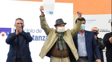 Espinoza: “Estamos en un momento de despegue de la Argentina, de la provincia y de La Matanza”