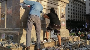 Legisladores de Juntos repudiaron los hechos vandálicos en el memorial que recuerda a muertos por Covid