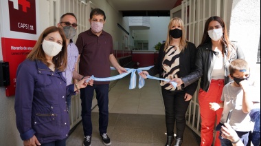 San Martín: Fernando Moreira inauguró el Centro de Salud de Villa Maipú