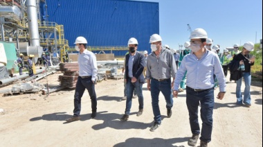 Energía: Avanzan las obras en la Central Térmica Ensenada Barragán