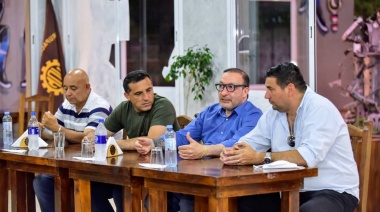 Luis Vivona se reunió con referentes sindicales en Vicente López