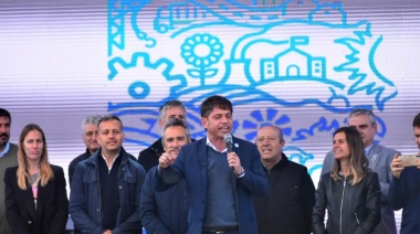 Kicillof participó de la apertura de la Final de los Juegos Bonaerenses