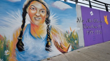 El Municipio de Tigre presentó el mural "No me olviden" en homenaje a Carolina Aló