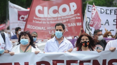 Médicos bonaerenses paran por sexta semana por la reapertura de la paritaria