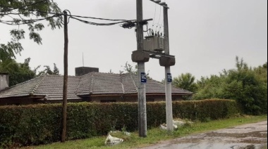 EDELAP aumentó la capacidad de su red eléctrica en Villa Elisa