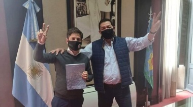 Garaza se reunió con Kicillof para analizar la situación de las pymes y los trabajadores petroleros de la región 