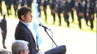 Kicillof: “Estamos transformando la policía bonaerense porque era una fuerza desprestigiada”