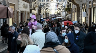 Italia informó un récord de casi 80.000 casos de coronavirus en un día