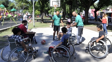 Comienza en Tigre la colonia del Programa de Deporte inclusivo