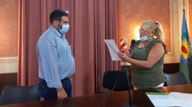 Baraybar juró como Secretario de Producción, Industrias, Pymes, Comercios y Emprendedores