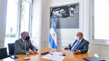 Manzur e Insaurralde repasaron temas "de gestión, obra pública e inversión"