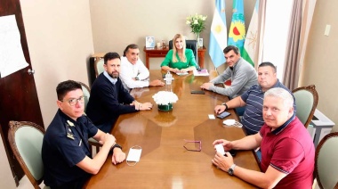 Cañuelas: Fassi se reunió con autoridades del Ministerio de Seguridad bonaerense