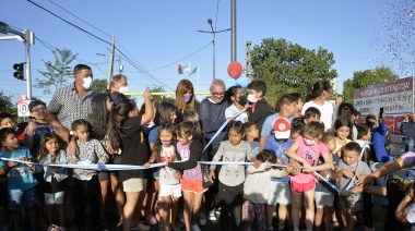 Tigre: el intendente Zamora inauguró un nuevo espacio público