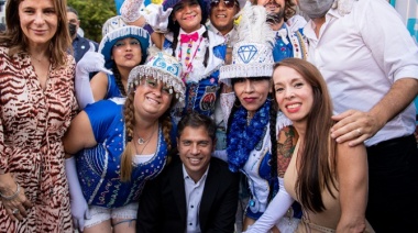 Kicillof y Saintout encabezaron el lanzamiento del programa “Carnaval es Cultura”