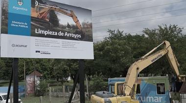 ACUMAR avanza en la limpieza de arroyos críticos de la Cuenca Matanza Riachuelo