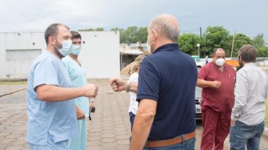 Pehuajó: Comenzó la construcción de la nueva guardia del Hospital Municipal