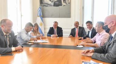 Provincia firmó convenios millonarios con Nación para seguridad alimentaria y programas sociales