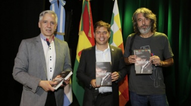Kicillof participó de la presentación del libro “Evo. Operación Rescate”