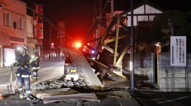 Fuerte terremoto de 7,3 en Japón: emiten alerta de tsunami