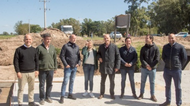El intendente de Pehuajó recibió a funcionarios provinciales y nacionales