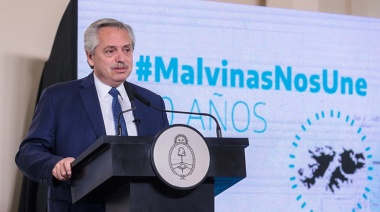 Alberto Fernández: "Las Malvinas no son inglesas, son tierras nuestras"